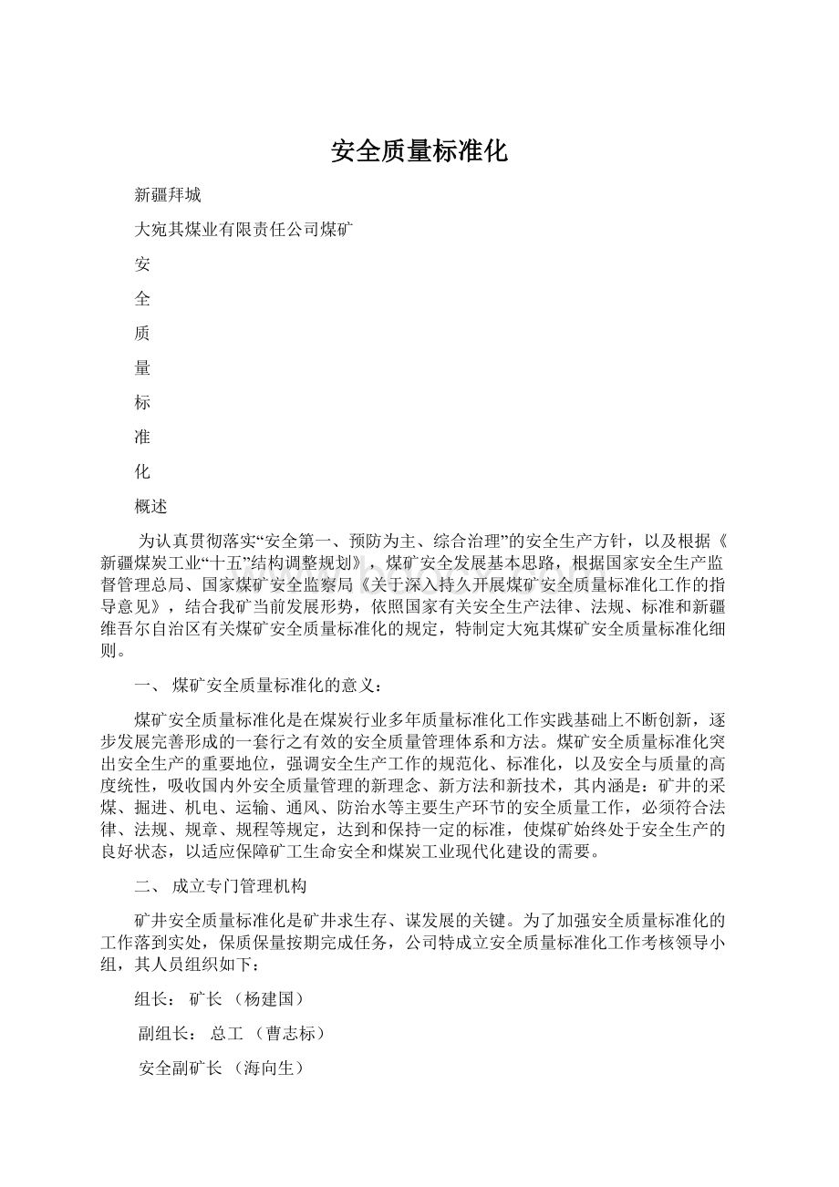 安全质量标准化Word文件下载.docx_第1页