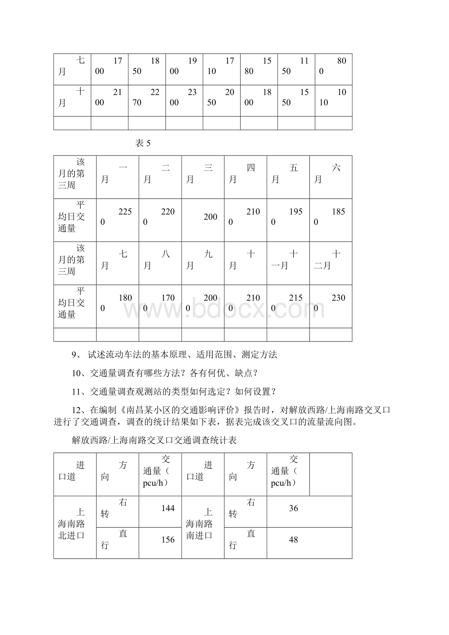 华东交通大学《交通工程学》复习题10页精选文档.docx_第3页