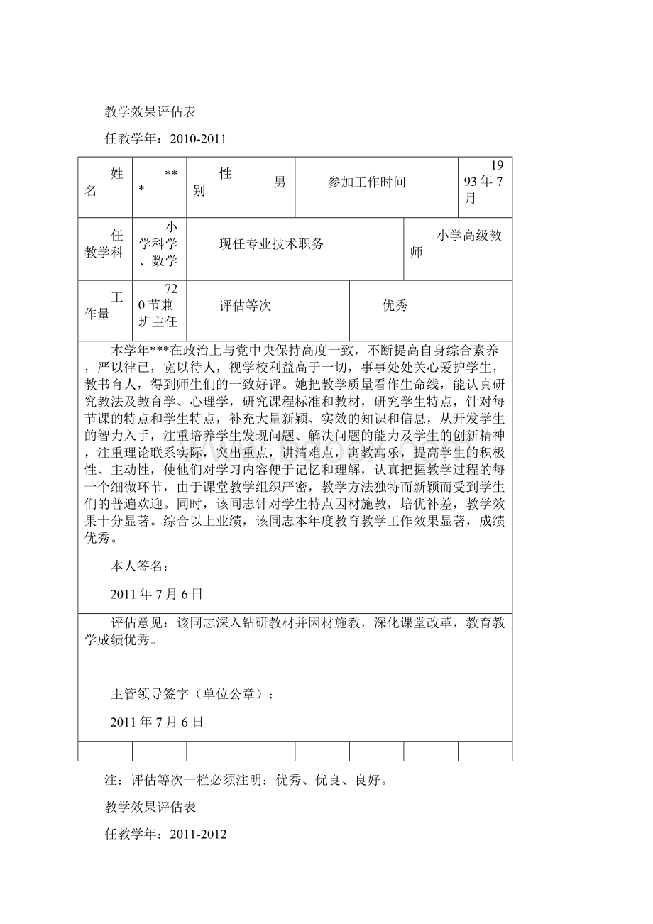 职称用班主任工作评价表.docx_第2页