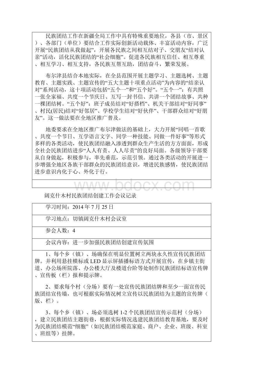 民族团结创建工作会议记录Word格式.docx_第3页