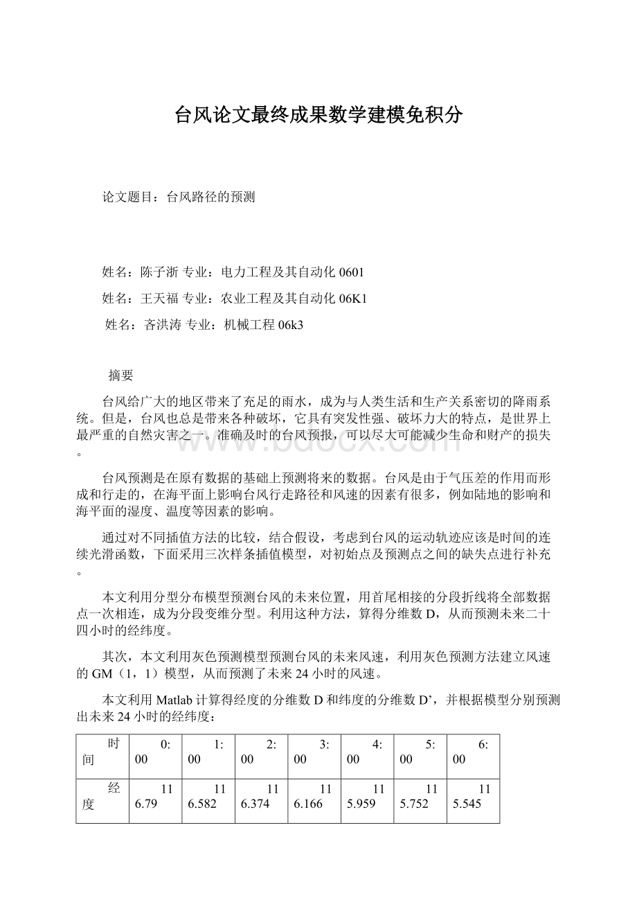 台风论文最终成果数学建模免积分.docx_第1页