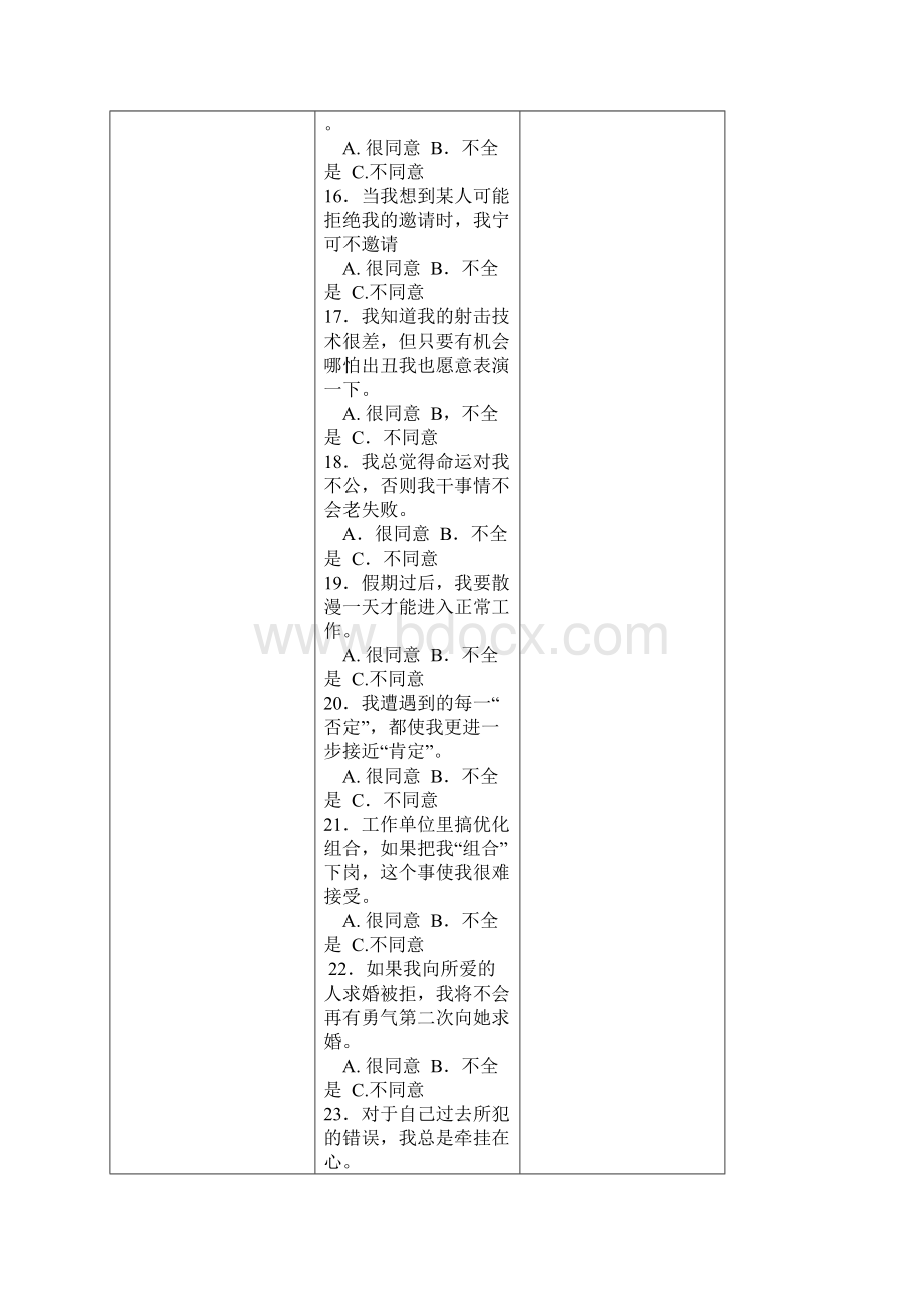 受挫能力测验Word格式文档下载.docx_第3页