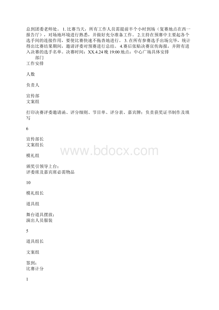 唱出自我校园十佳歌手大赛策划书标准范本.docx_第2页