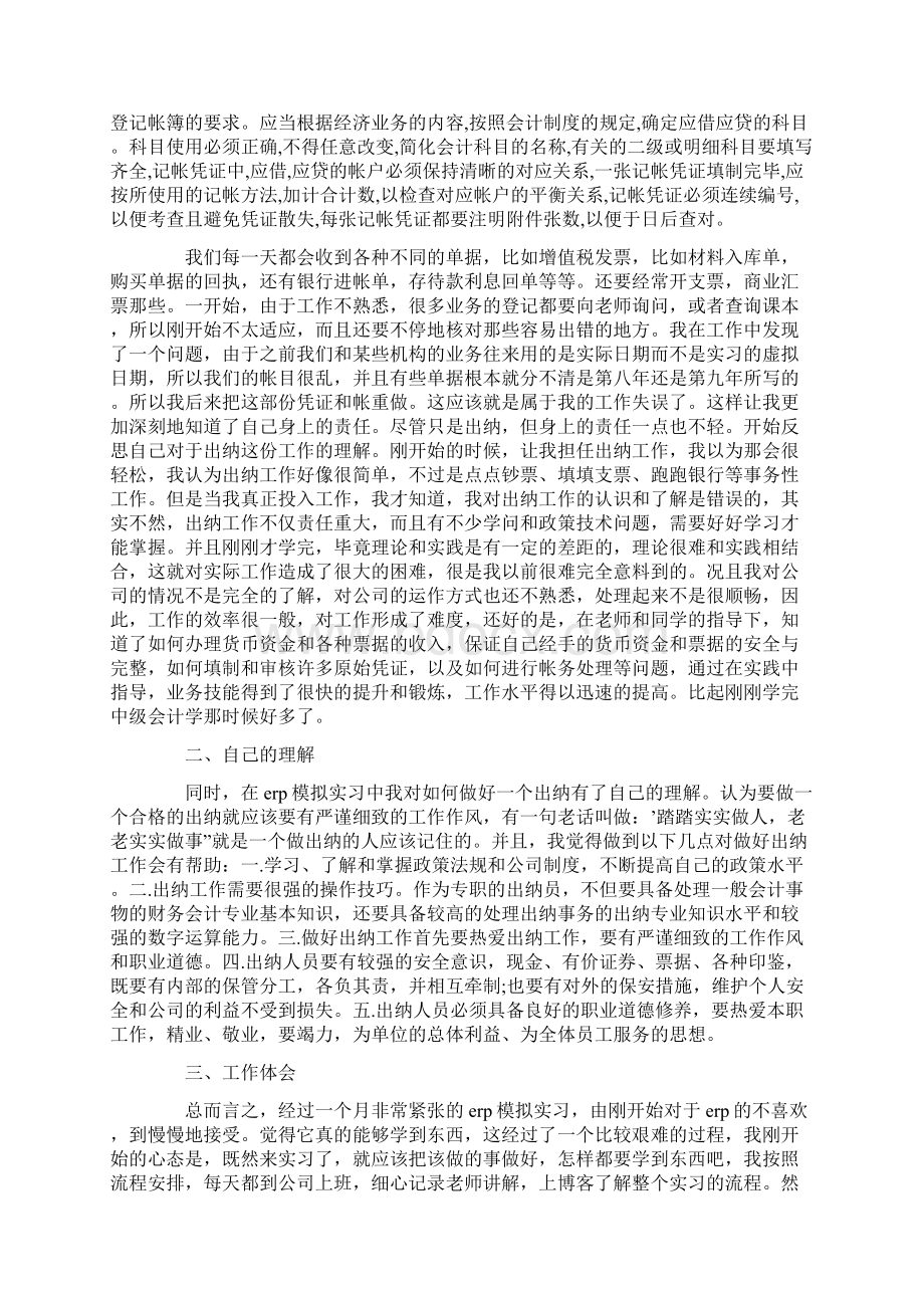 ERP实施顾问实习报告范文.docx_第2页