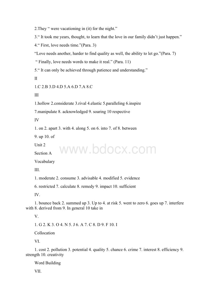 新视野大学英语读写教程第二版第三册课后答案解析完整版.docx_第3页