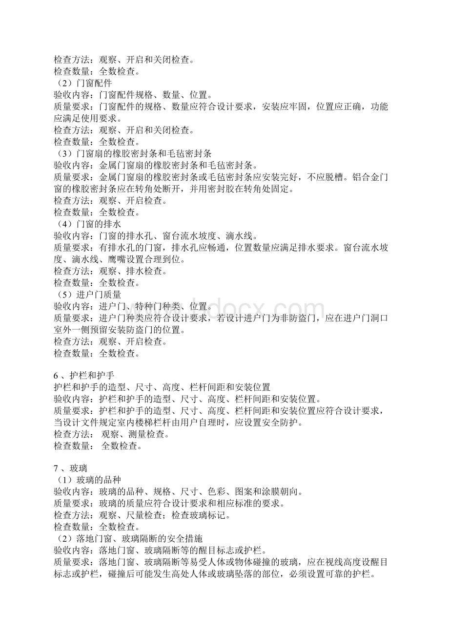 物业分户验收内容.docx_第3页