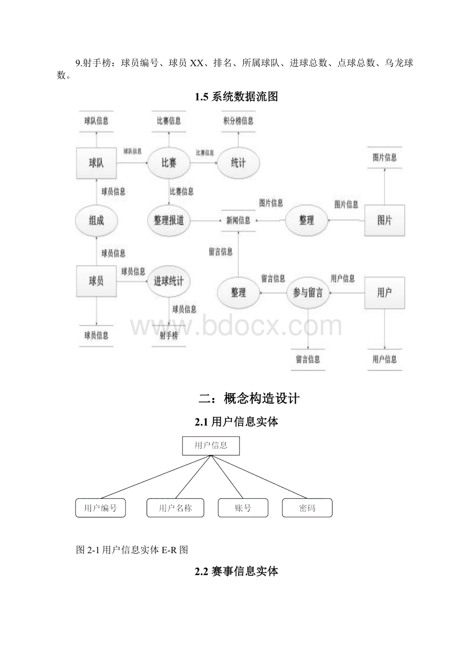 数据库课程设计报告世界杯赛事信息管理系统.docx_第3页