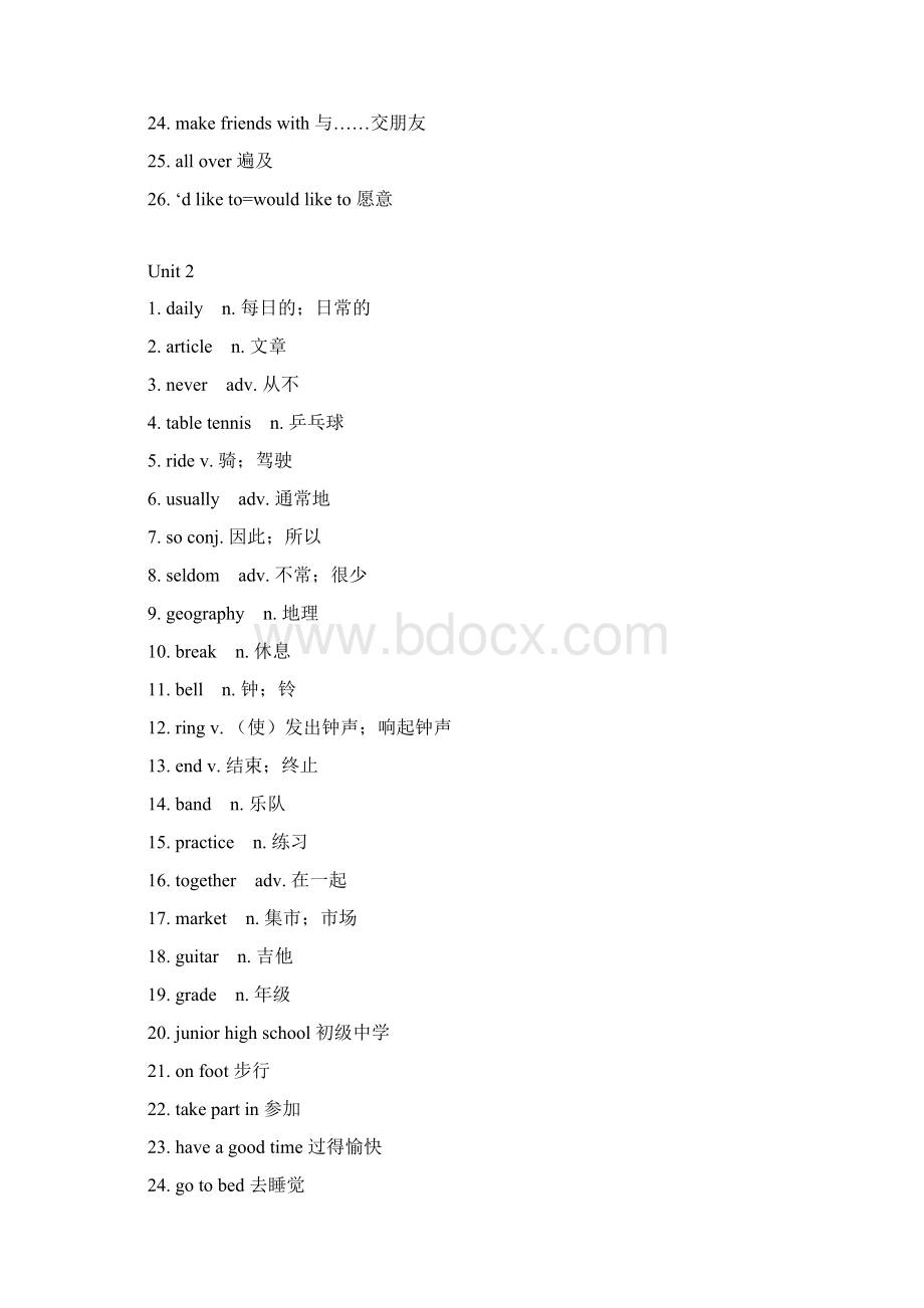 广州初中英语教材 沪教牛津版 全册单词Word文件下载.docx_第2页