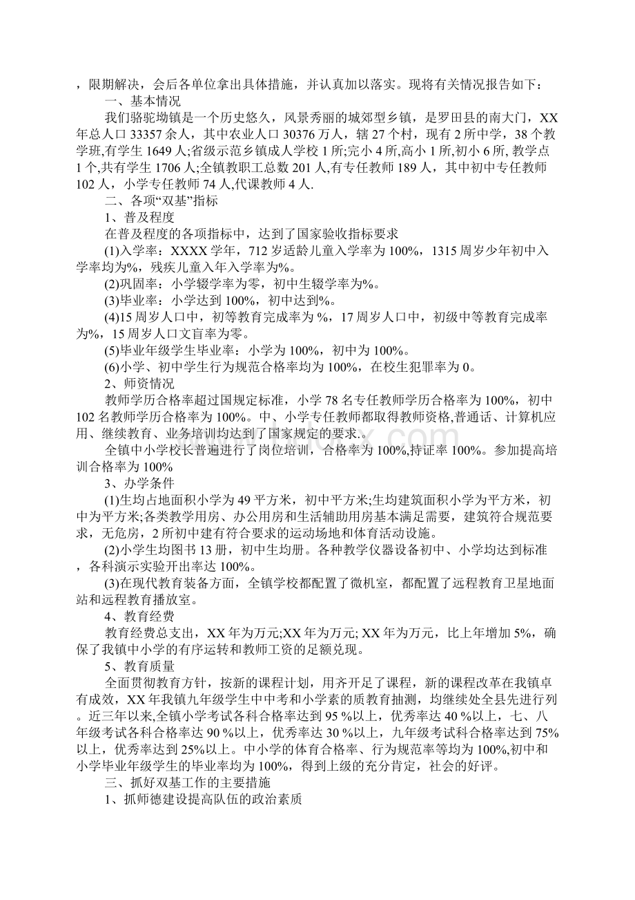 两基迎国检自查报告.docx_第3页