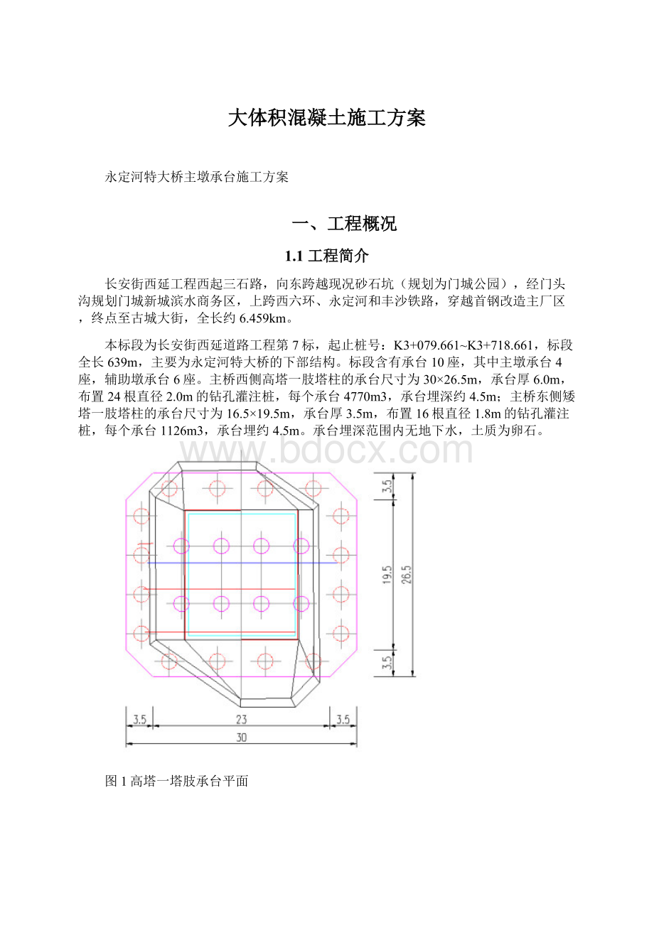 大体积混凝土施工方案.docx_第1页