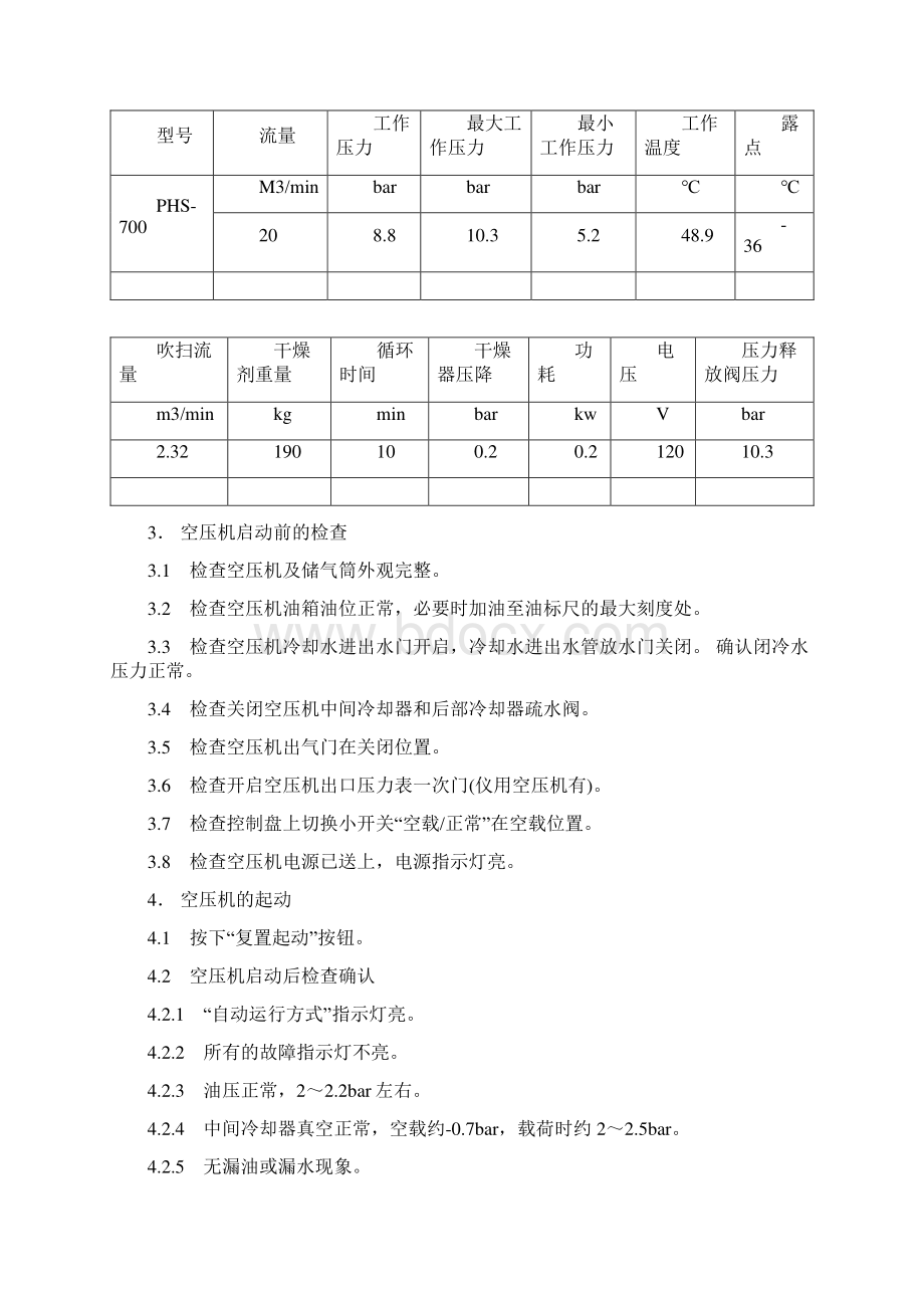 空压机及干燥器运行规程.docx_第3页