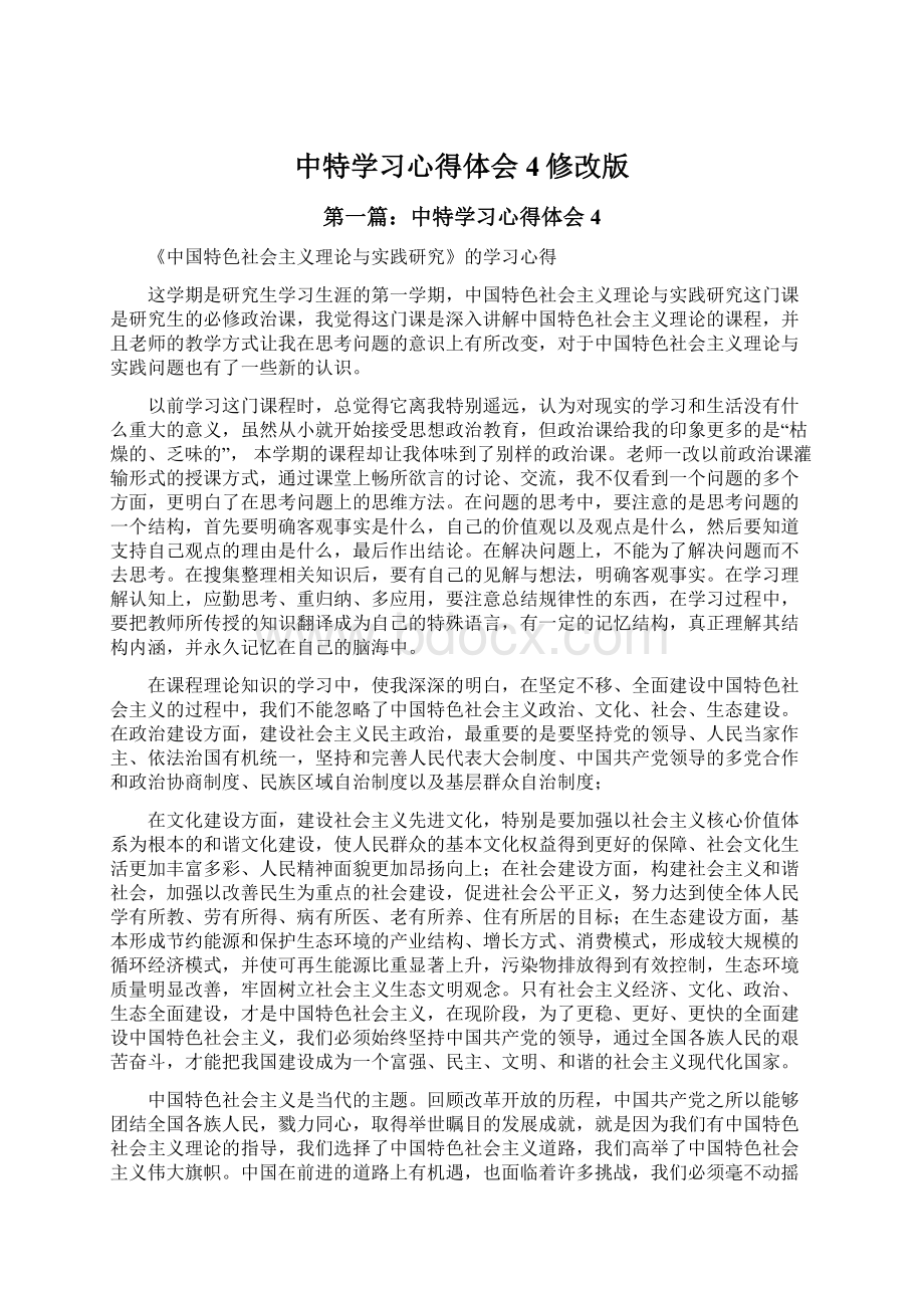 中特学习心得体会4修改版Word文件下载.docx