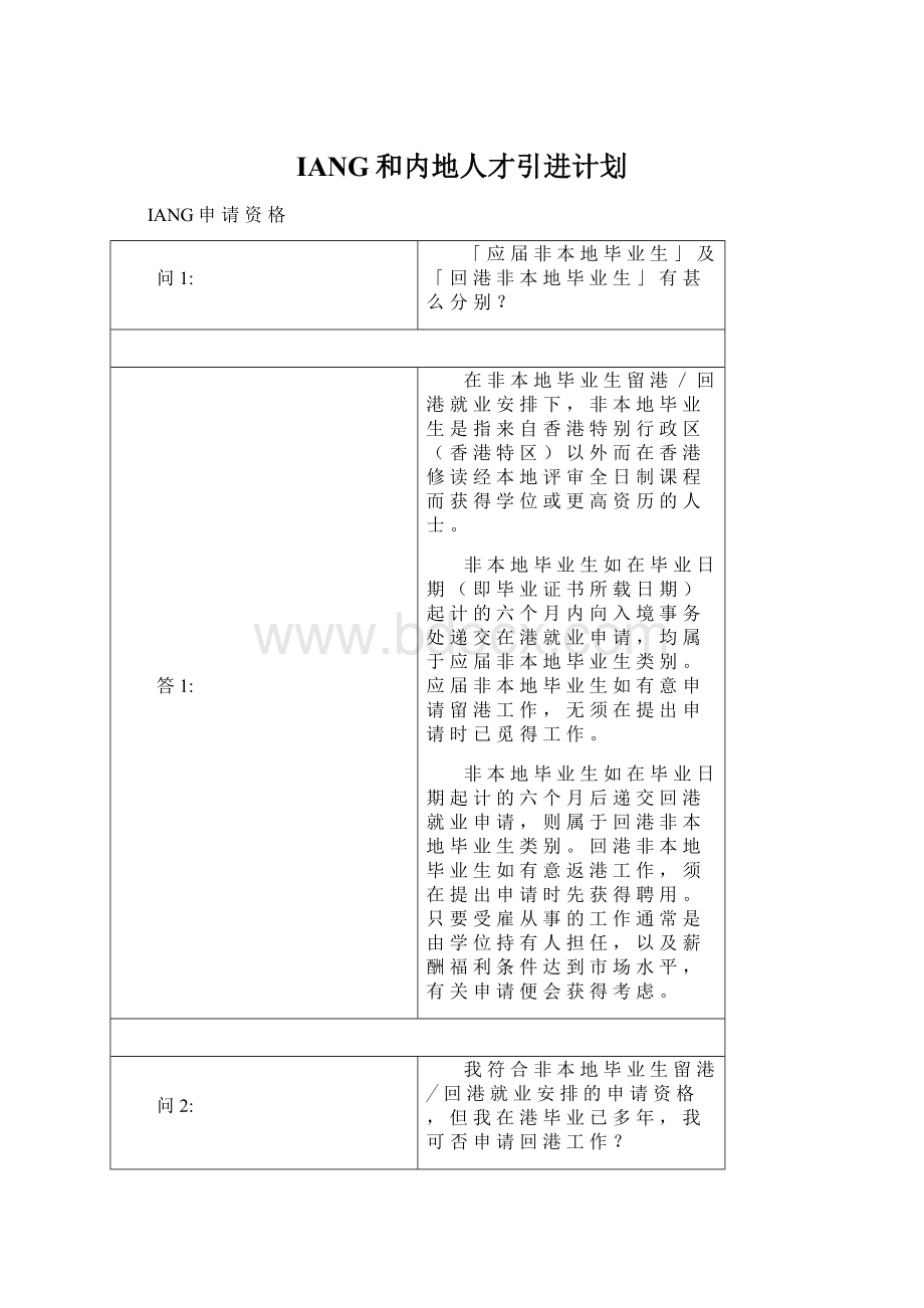 IANG和内地人才引进计划Word文件下载.docx_第1页