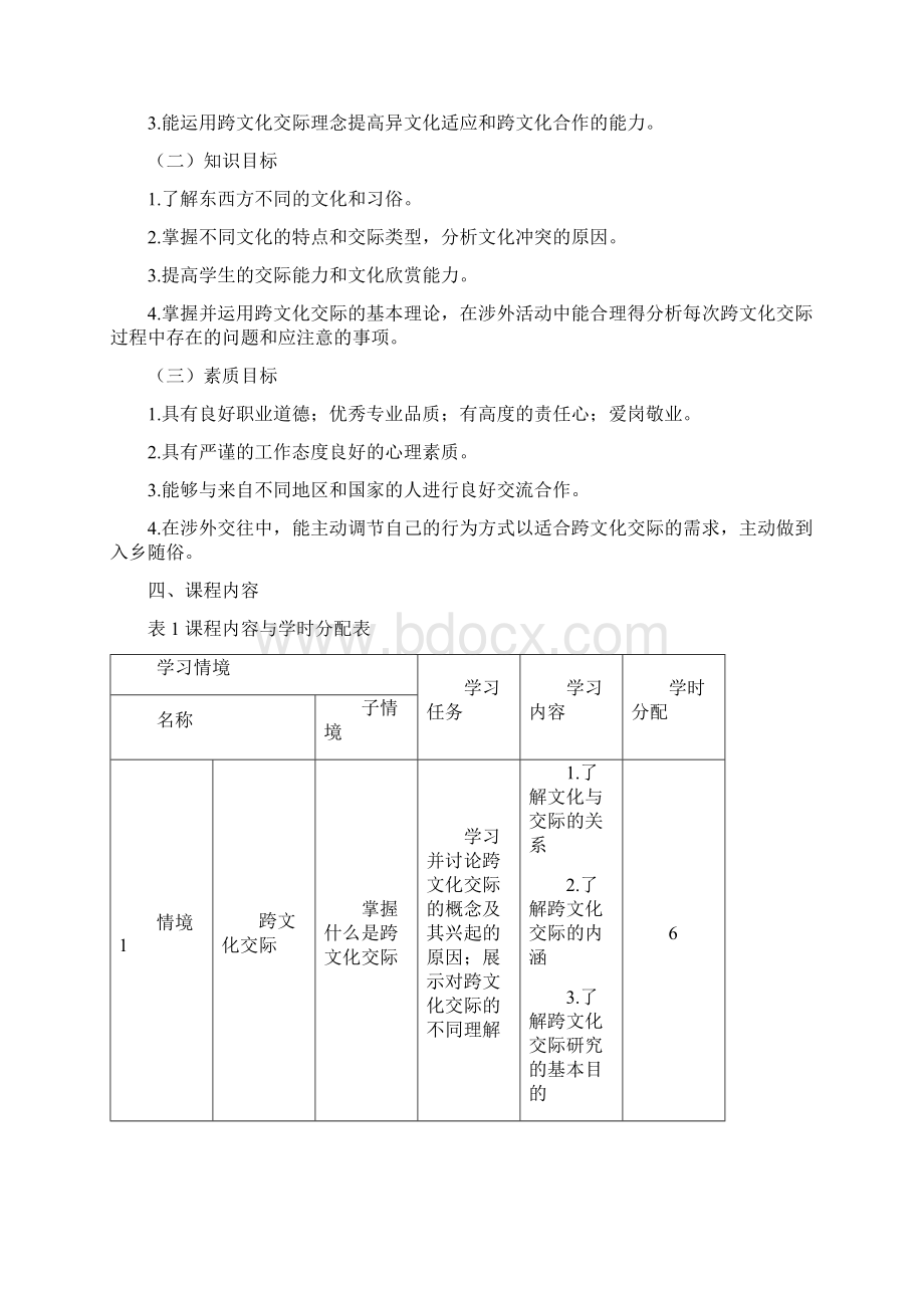 跨文化交际课程标准新.docx_第3页