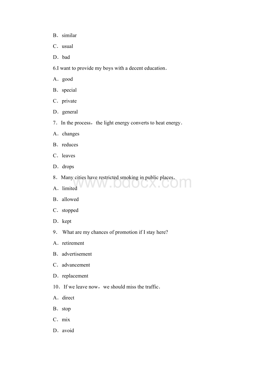 全国职称英语理工类B级考试真题及答案.docx_第2页