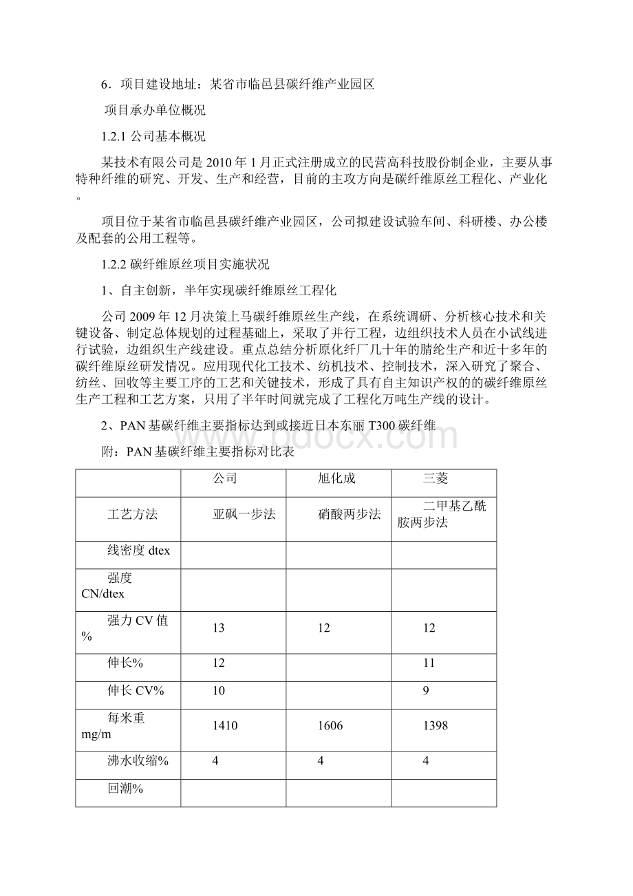 PAN基碳纤维原丝建设项目.docx_第3页