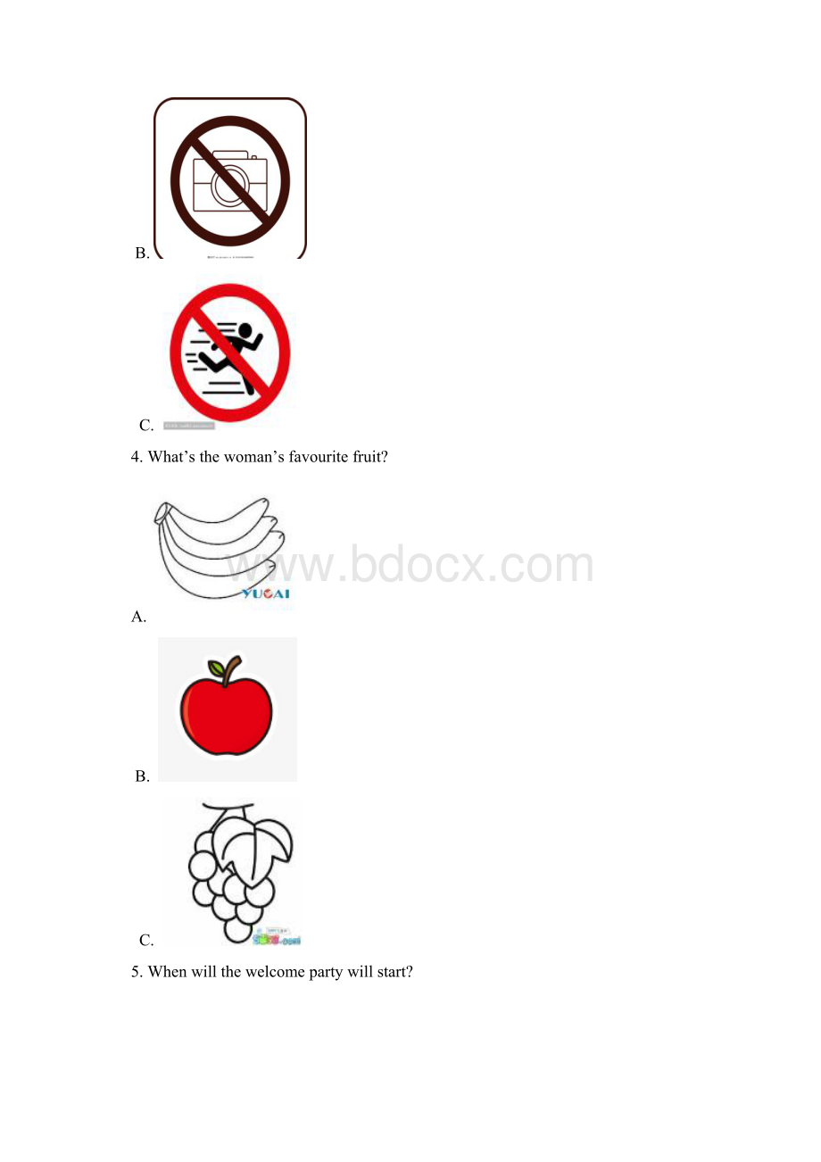 邻水县高中阶段教育学校招生考试英语模拟试题二.docx_第3页