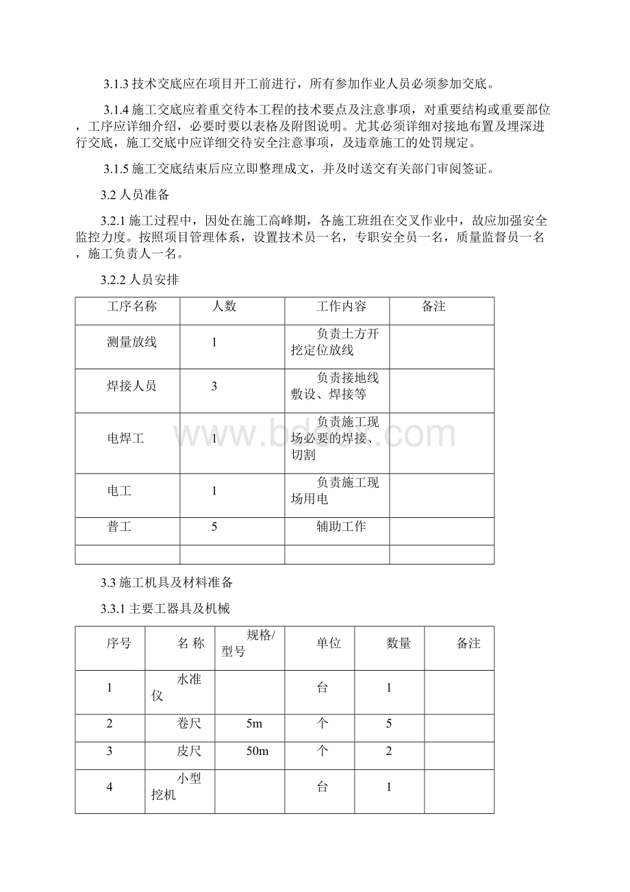 变电站接地装置施工方案科特.docx_第3页