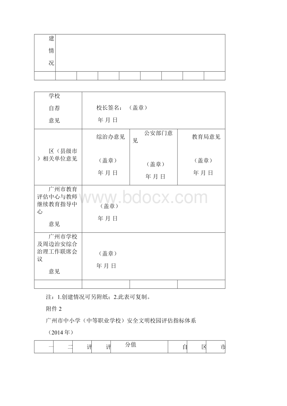 广州市安全文明校园申报表.docx_第2页
