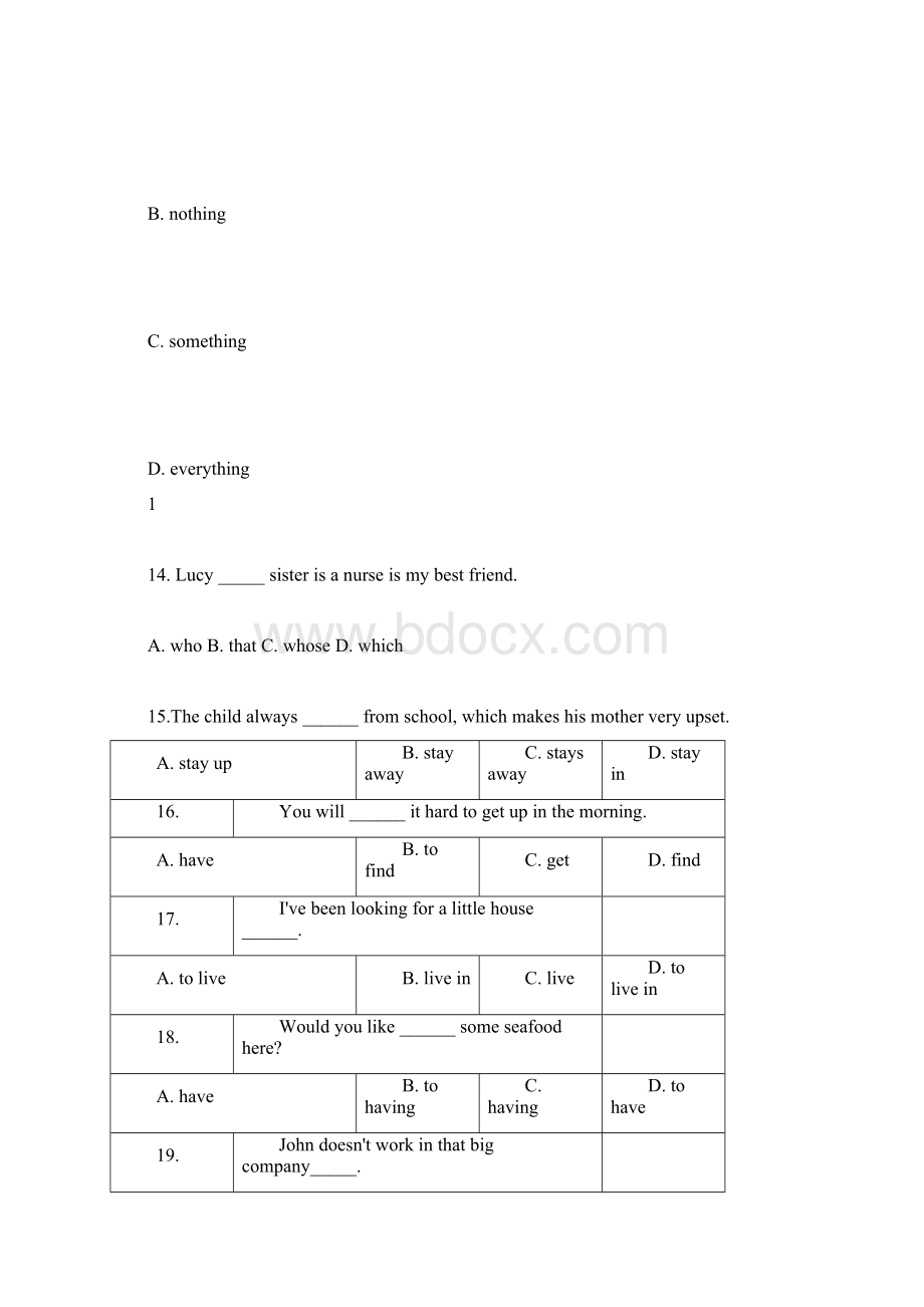 完整版职高英语试题高一下Word文档下载推荐.docx_第3页