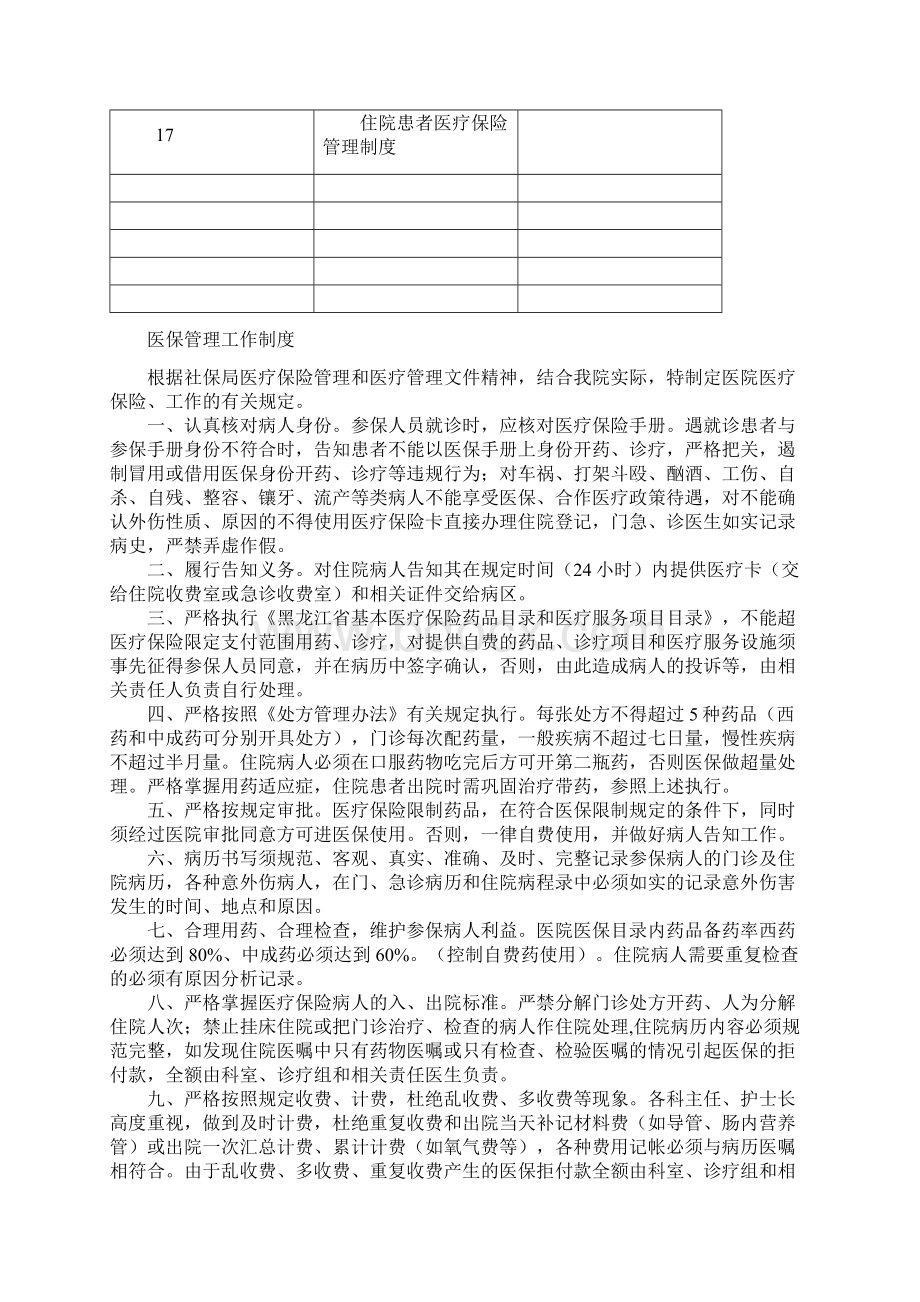 医疗保险管理工作制度Word文档格式.docx_第2页