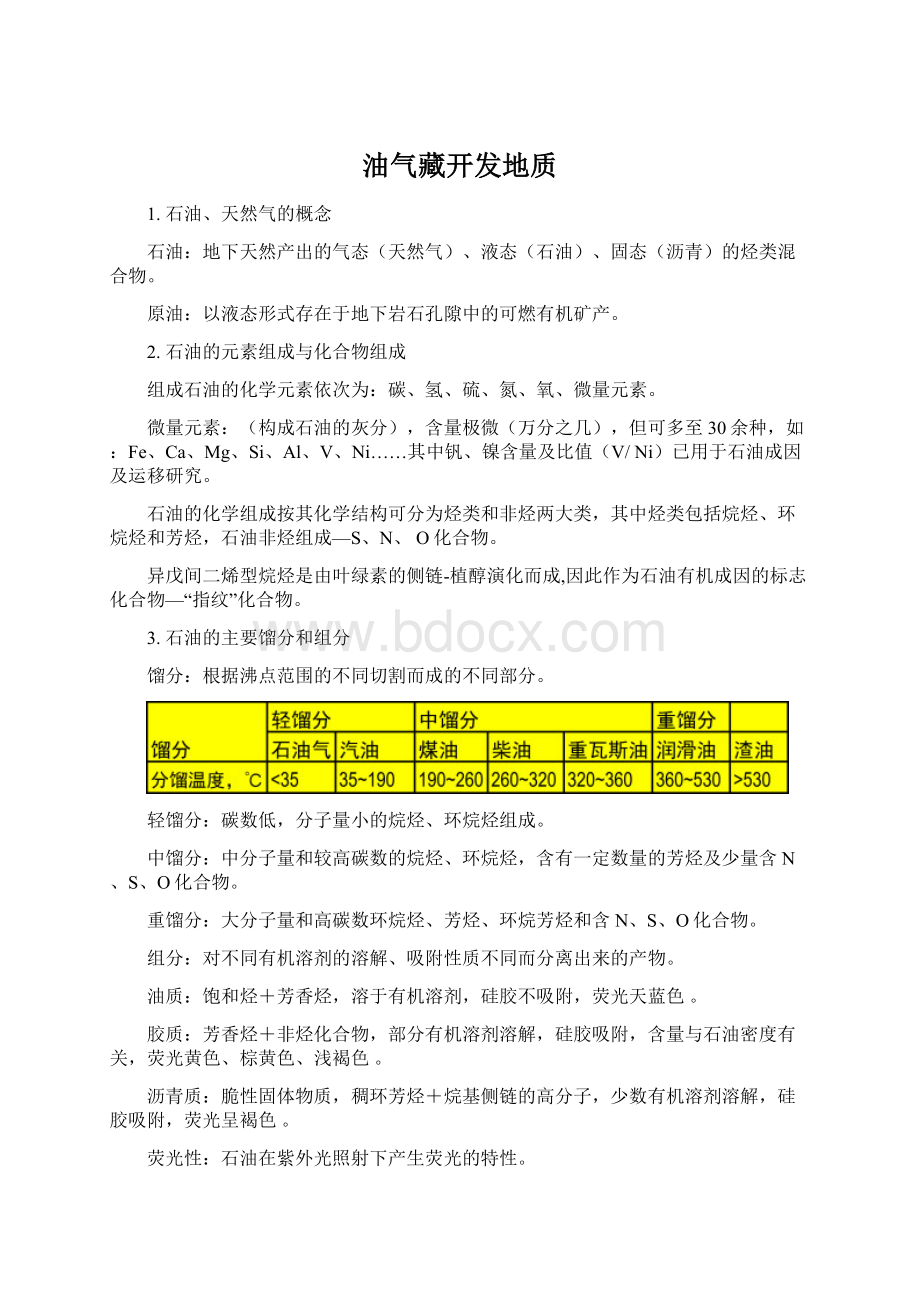 油气藏开发地质Word文档下载推荐.docx