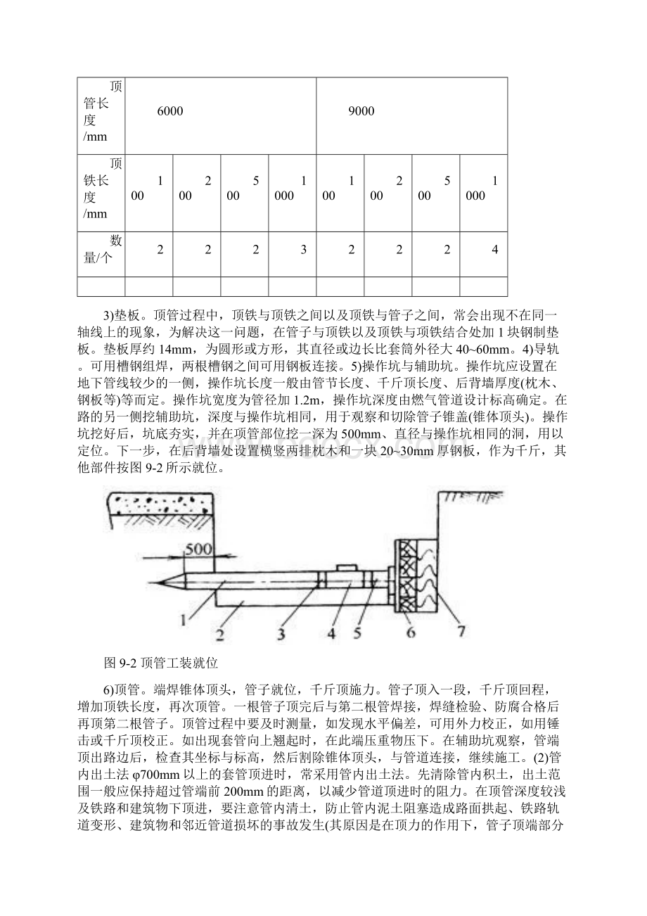 燃气管道穿越道路与铁路施工方案图文最新版.docx_第3页