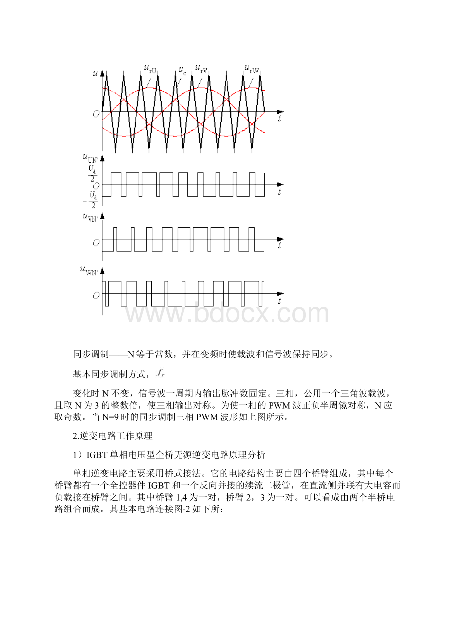 SPWM于单相全桥及其三相电压型桥式逆变电路的simulink仿真应用.docx_第2页