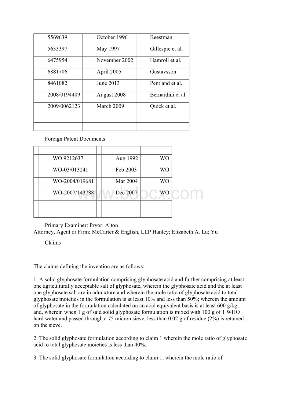 Glyphosate formulation孟山都Word文档格式.docx_第3页