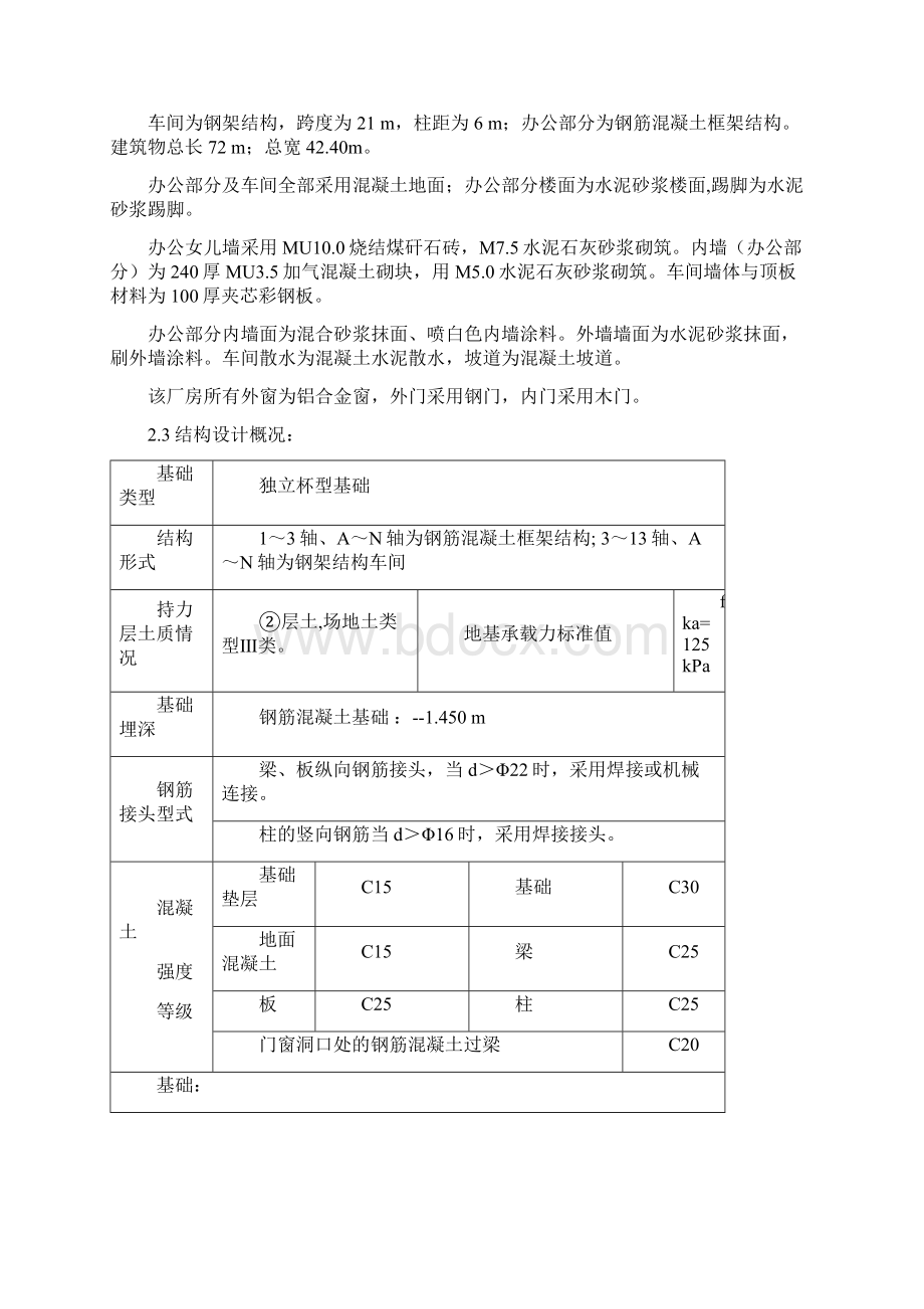 精品完整版东营诚益石油钻具厂房施工组织设计.docx_第2页