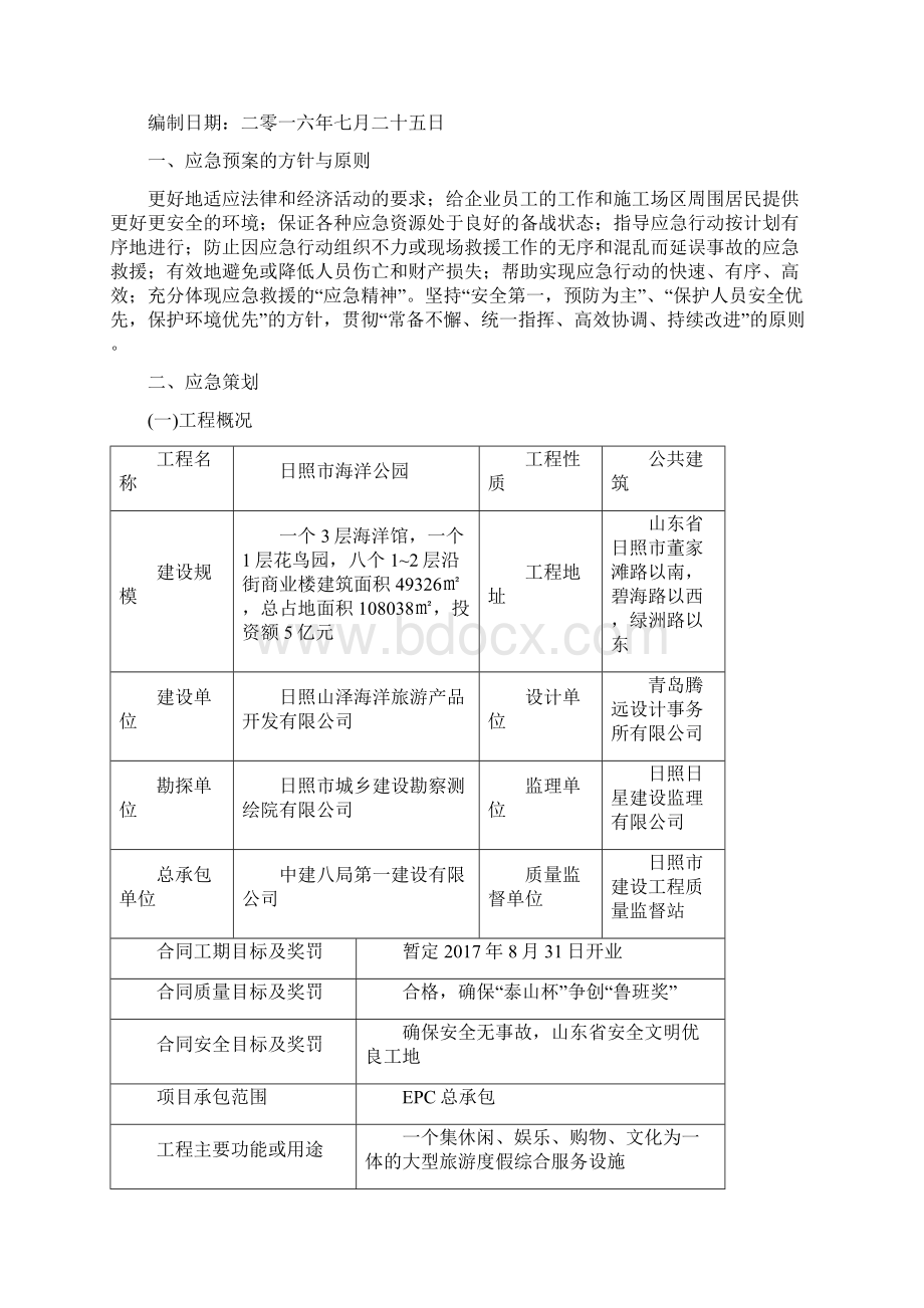 建筑起重机械生产安全事故塔吊应急救援预案文档格式.docx_第2页