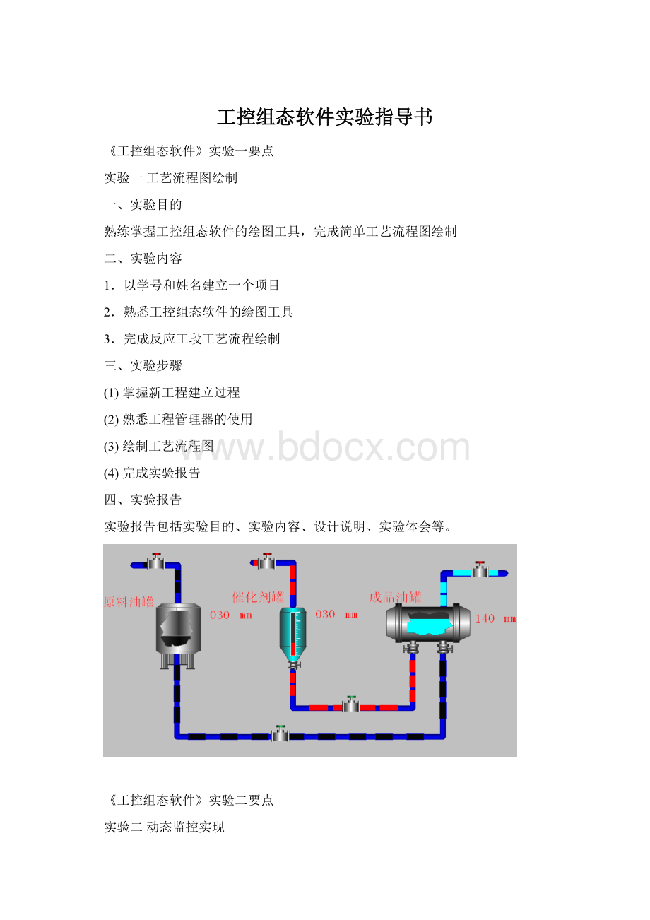 工控组态软件实验指导书.docx_第1页