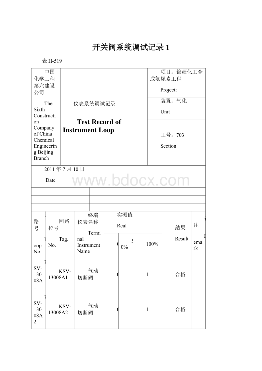 开关阀系统调试记录1.docx_第1页