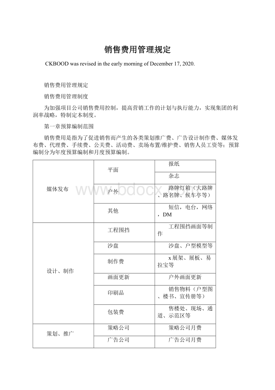 销售费用管理规定.docx