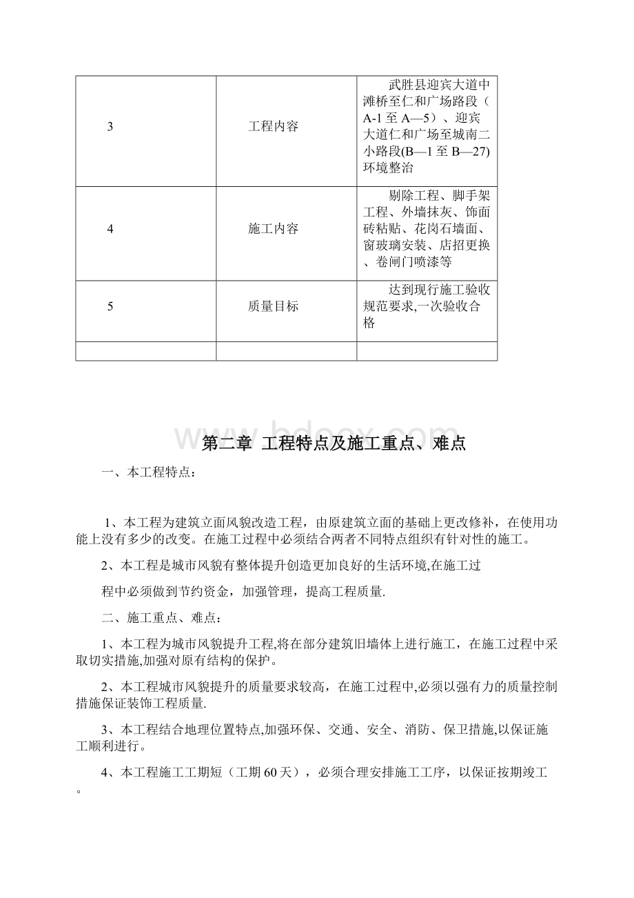 风貌改造施工组织设计90376范本模板Word下载.docx_第3页