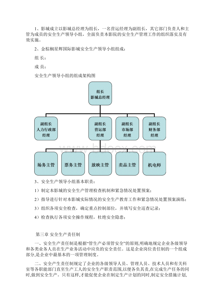 影城安全生产管理制度Word下载.docx_第2页