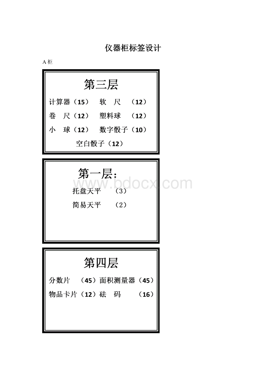 仪器柜标签设计.docx_第1页