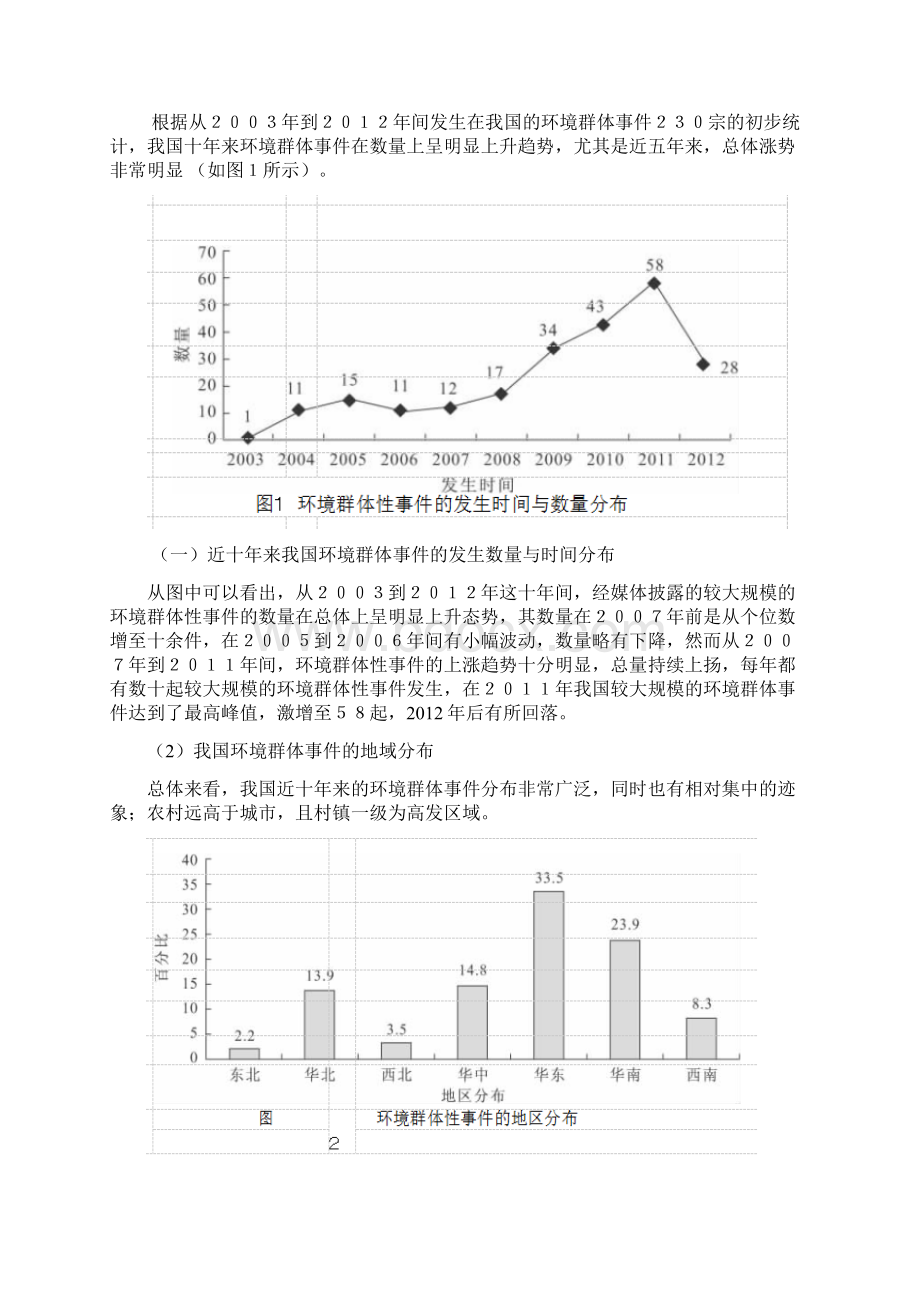 环境群体性事件的文献综述Word下载.docx_第2页