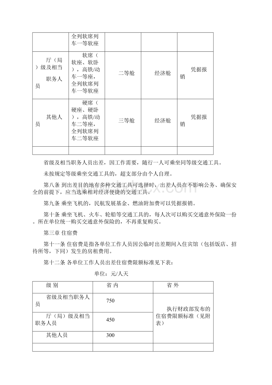 吉林省省直机关差旅费管理办法.docx_第2页