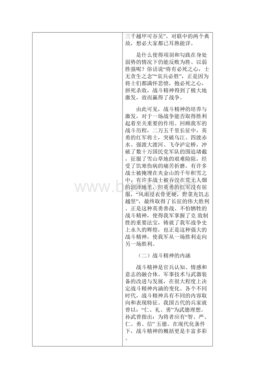 培育战斗精神++忠实履行使命模板Word格式文档下载.docx_第3页