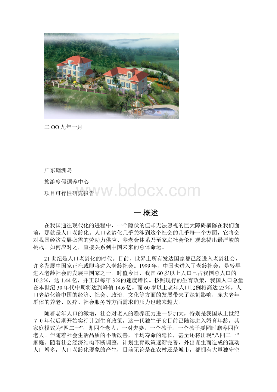 广东硇洲岛旅游度假颐养中心项目可行性研究报告.docx_第2页