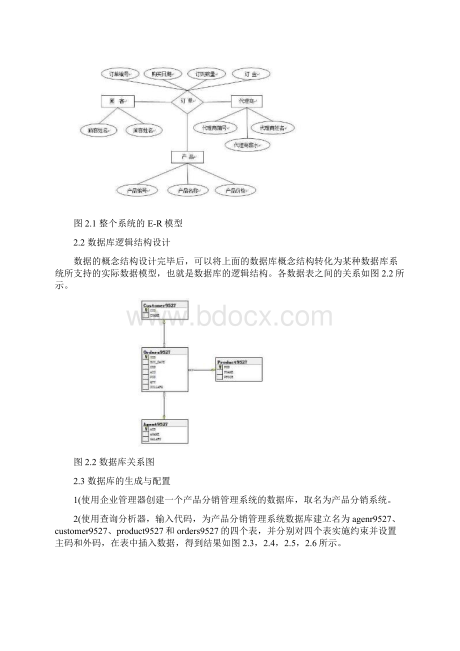 数据库课程设计分销系统.docx_第3页