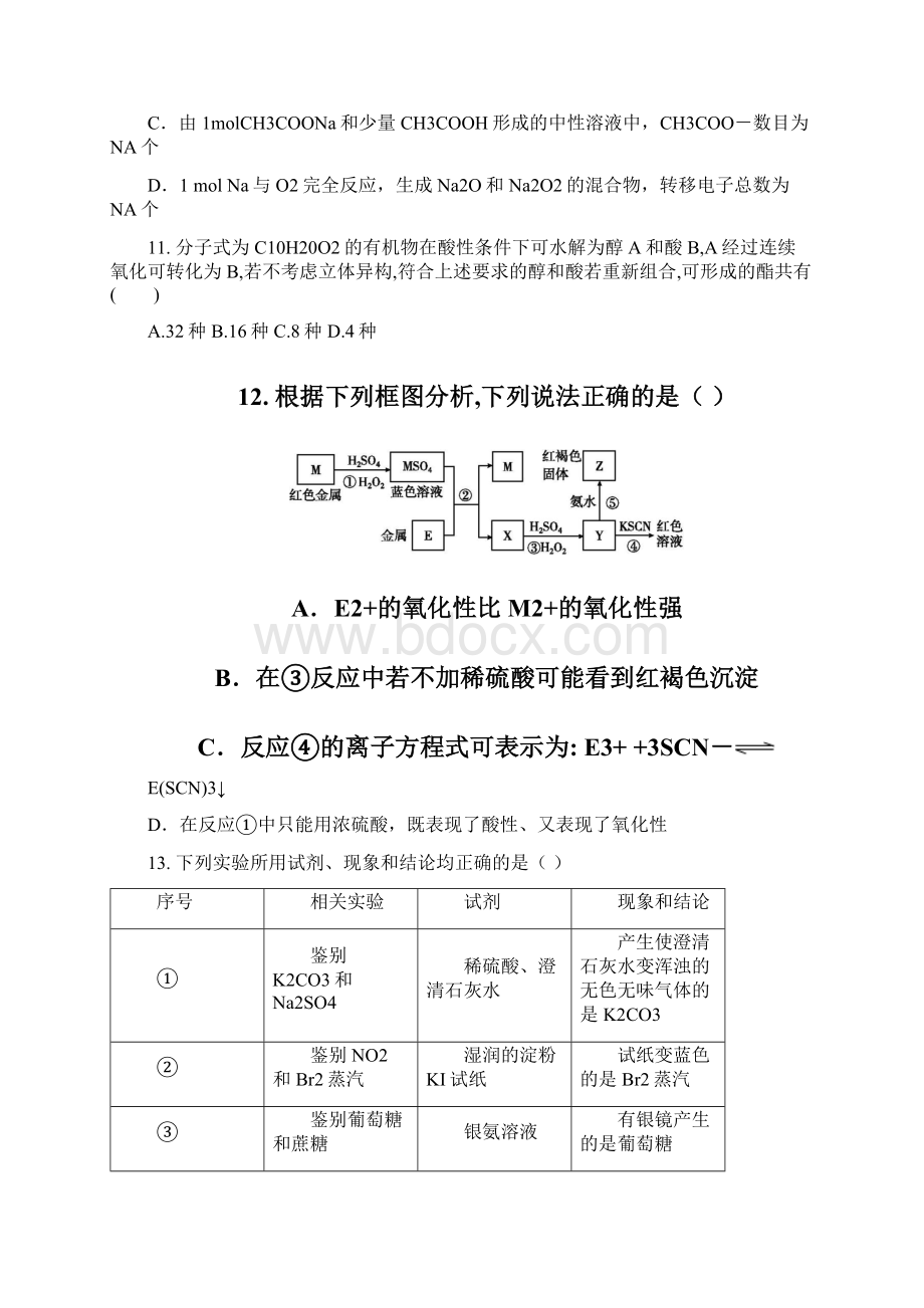 课标2高考压轴卷 理科综合Word下载.docx_第2页