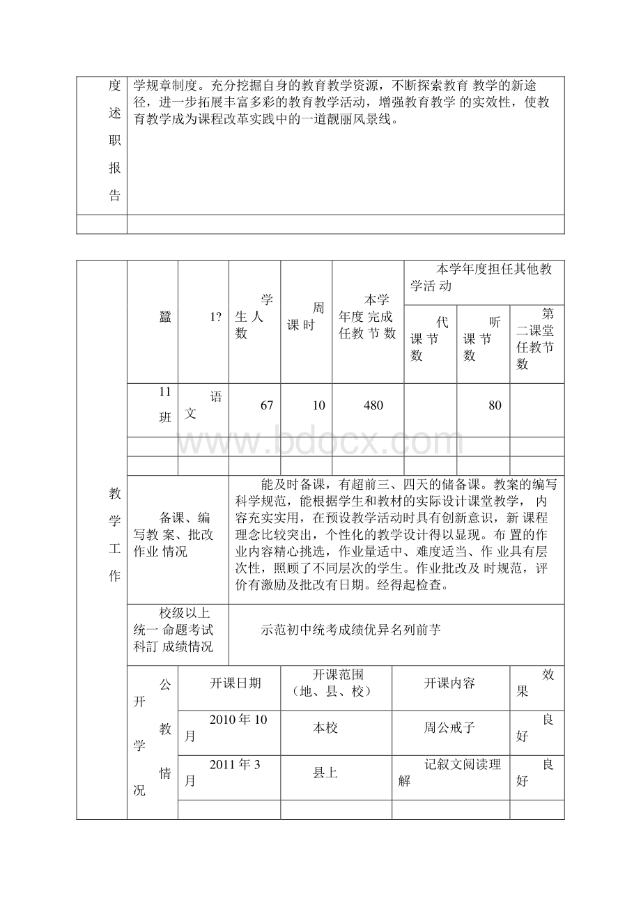 教师年考核工作登记表范文.docx_第3页