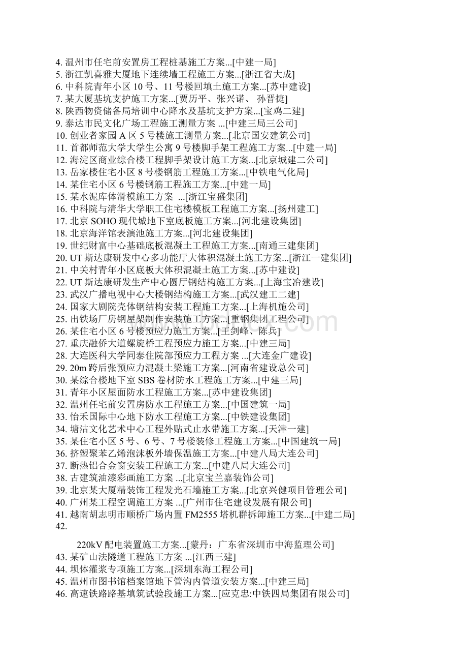 《施工方案范例50篇》word版.docx_第2页