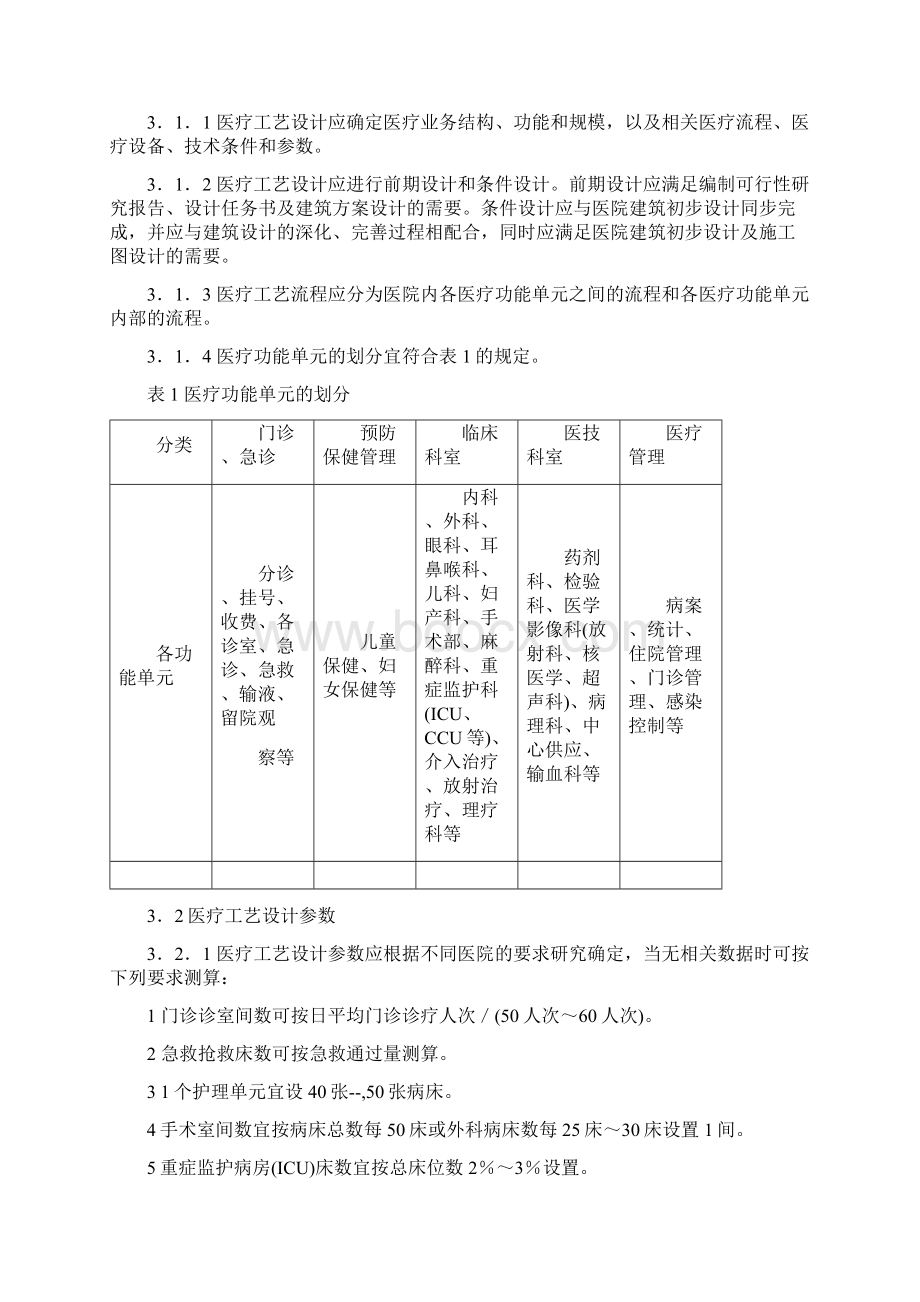 综合医院建筑设计规范版gb51039Word下载.docx_第2页