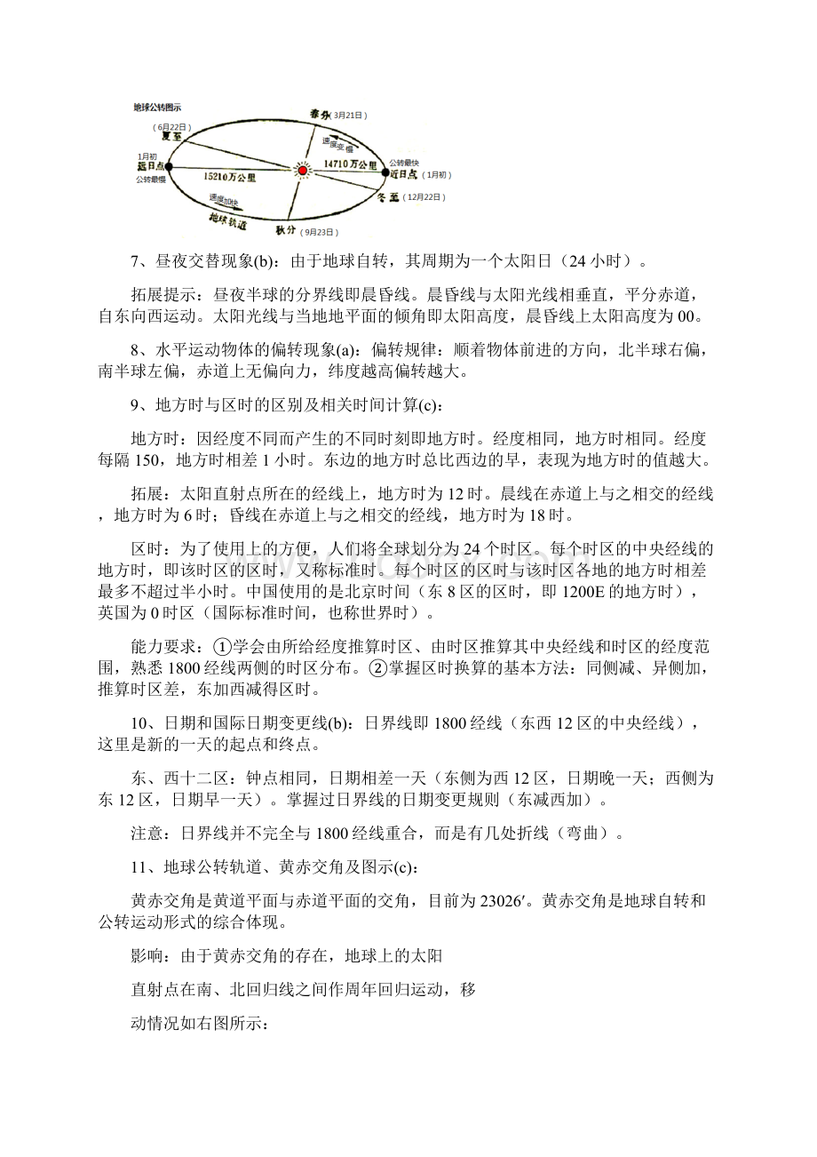 人教版高一地理必修一复习提纲.docx_第3页