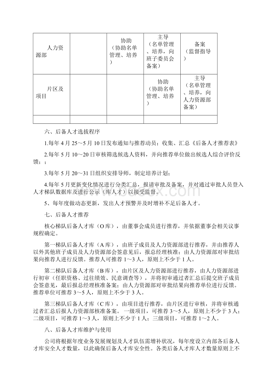 人才梯队发展计划Word文档下载推荐.docx_第3页