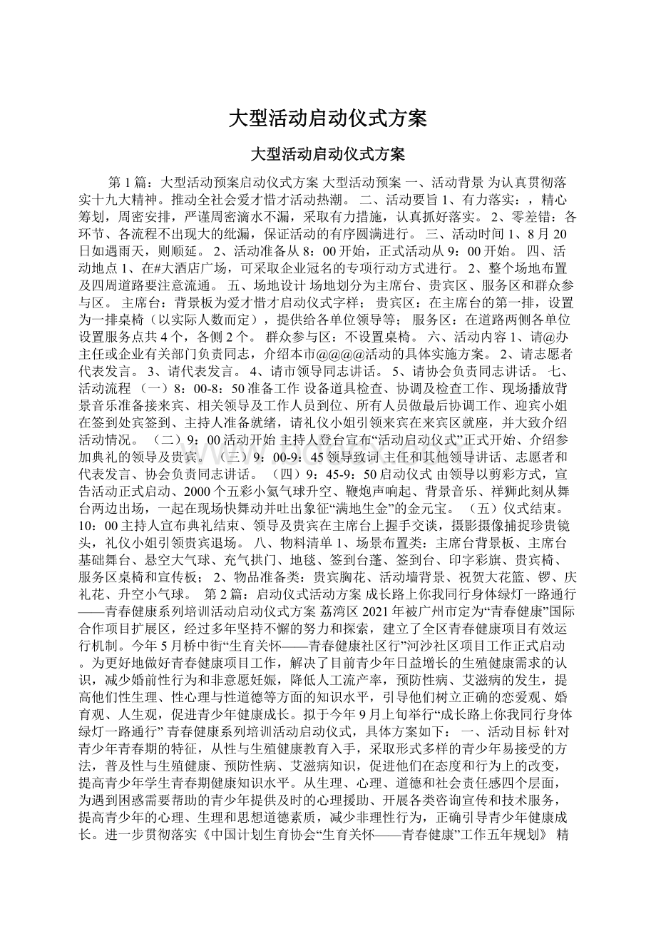 大型活动启动仪式方案文档格式.docx_第1页