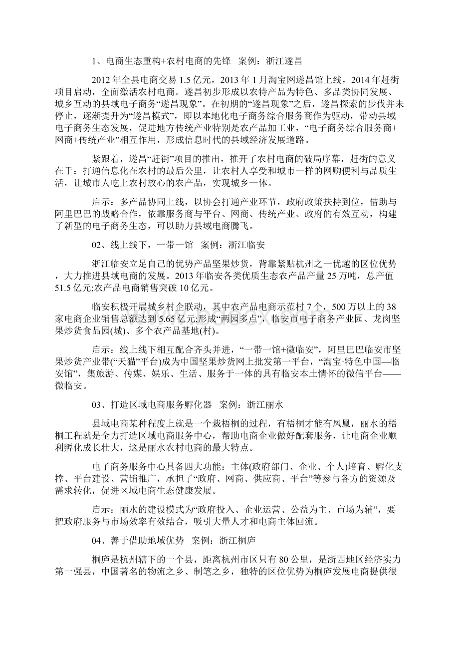 农村电商十大成功模式案例解析文档格式.docx_第2页